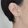<!--ER938-->deco pearl arch earrings
