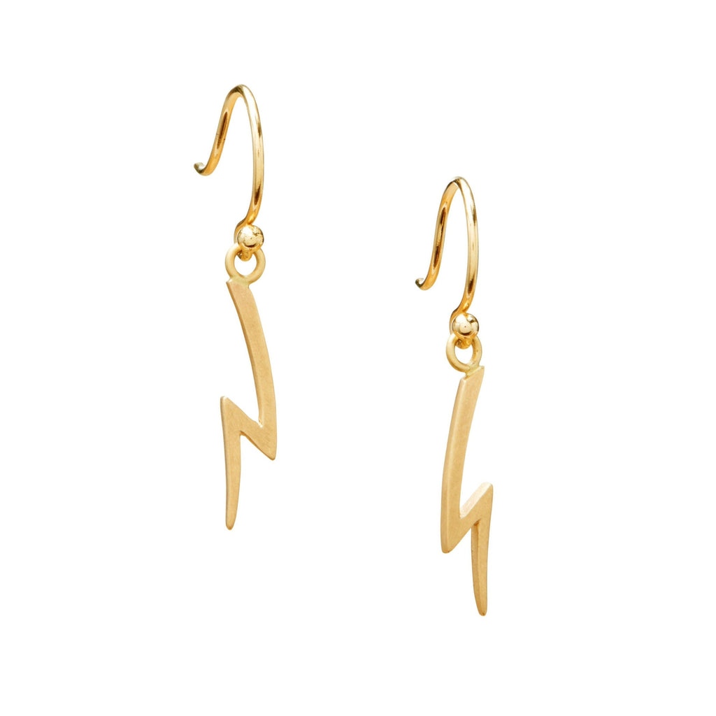 <!--ER996-->hanging lightning bolt earrings