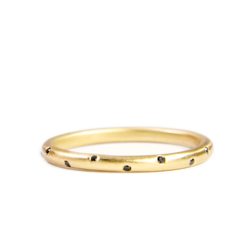 <!--RG707-->perfectly round diamond dust eternity band