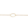 <!--BR548-->mini oval bracelet