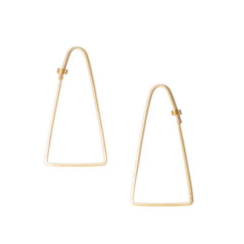 <!--ER856-->small isosceles dainty hoops