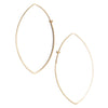 <!--ER616-->marquis dainty hoop earrings