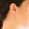 <!--ER860-->SALE - scalene dainty hoops