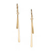 <!--ER623-->double fringe drop earrings