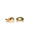 <!--ER889-->oval mirror stud earrings
