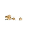 <!--ER218-->dainty dot stud earrings with diamond