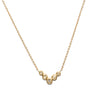 <!--NK866dia-->lovebird flock diamond necklace
