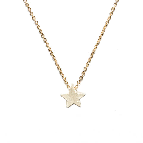 <!--NK165-->star button necklace