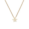 <!--NK165-->star button necklace