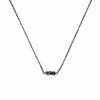 <!--NK765-->slinky diamond bar necklace