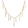 <!--NK906-->slinky gold shards deluxe necklace