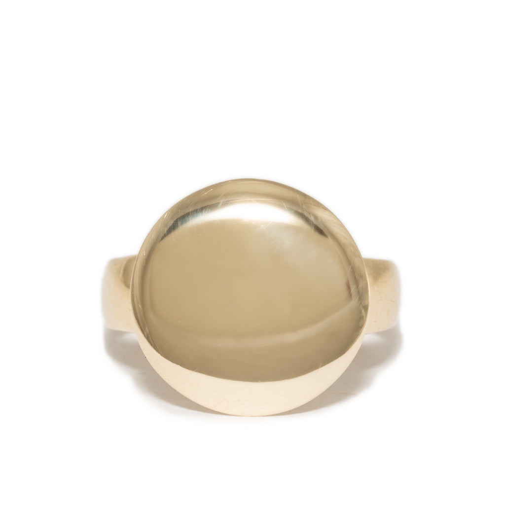 <!--RG745-->large round mirror ring