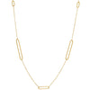 <!--NK1011-->ovalong stations necklace