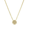 <!--NK172--> cross button necklace
