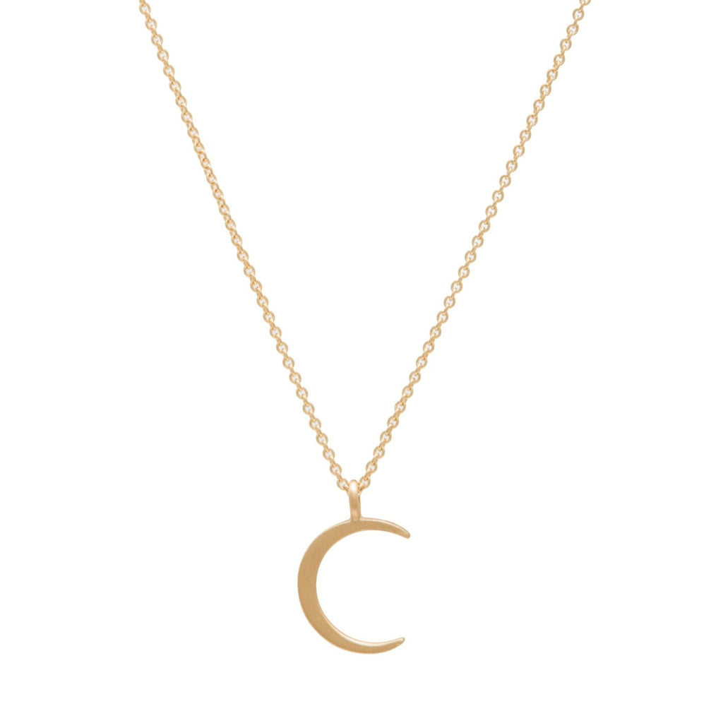 <!--NK204-->sliver moon necklace