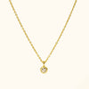 <!--NK671-->dainty necklace with diamond