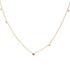 <!--NK710-->random itty bitty circle necklace