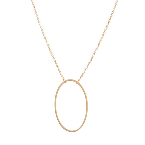 <!--NK750-->solo ellipse necklace