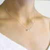 flutter cluster necklace