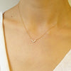 lovebird flock diamond necklace