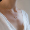 <!--NK874-->petite fertile moon necklace