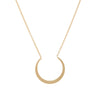 <!--NK874-->petite fertile moon necklace