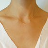 <!--NK876-->mini x necklace