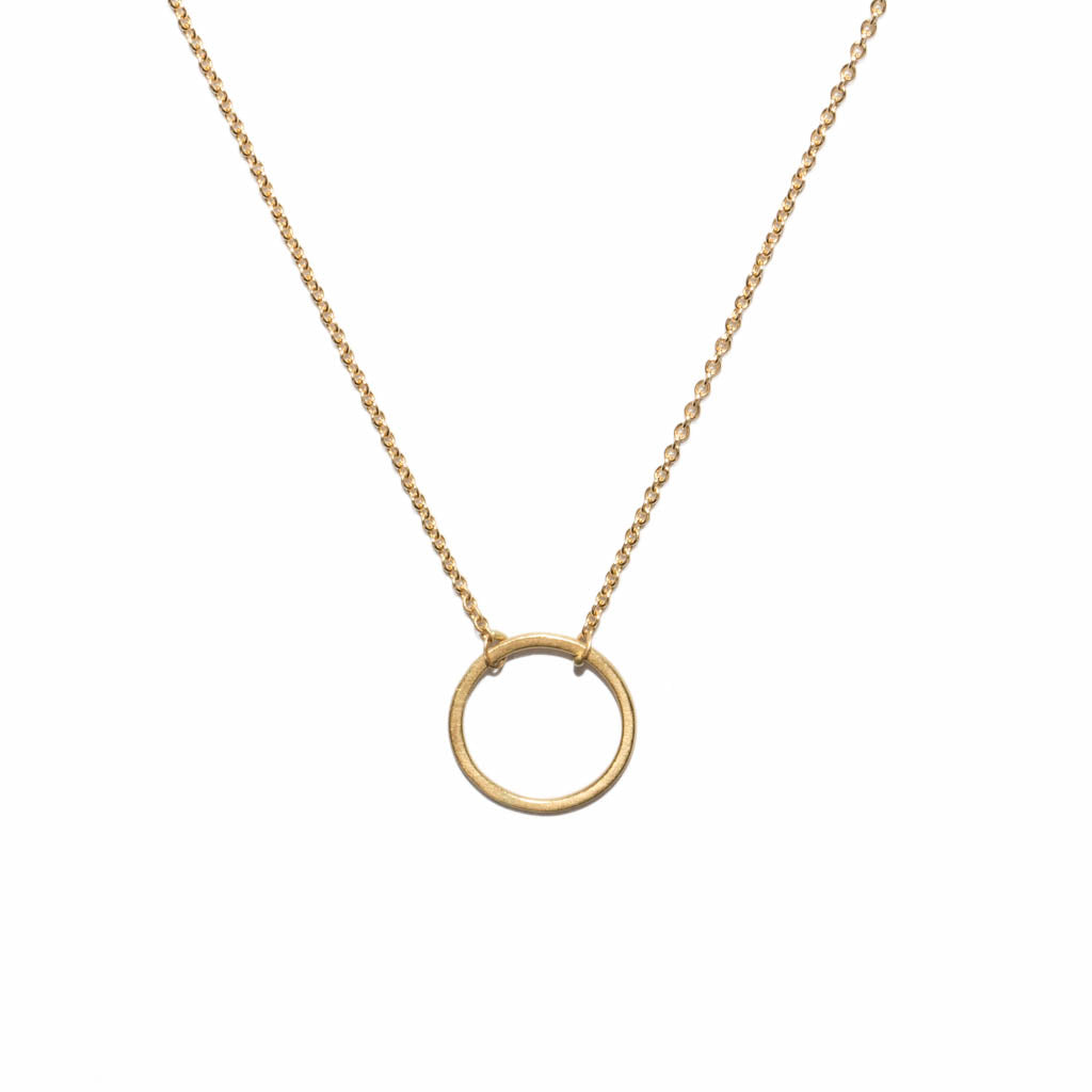 <!--NK886-->mini circle necklace