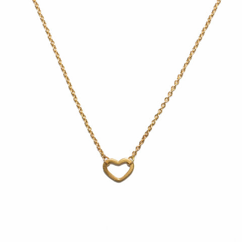 <!--NK889-->wee heart necklace
