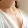 <!--NK899-->single teardrop necklace