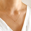 <!--NK995-->pavé bend necklace