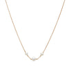 <!--NK998-->petite linear pearl necklace
