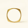 small square wedding band