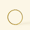 tiny polkadot stacking ring 14k