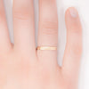 <!--RG515-->small bridge wedding band with engraving