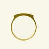 small bridge wedding band with engraving
