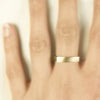 large bridge wedding band