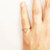 pavé edgy heart