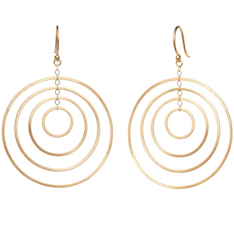 <!--ER947-->large round galaxy hanging earrings