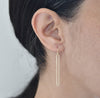 <!--ER995-->ovalong single earrings