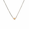 <!--NK778-->slinky gold star necklace