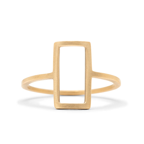 <!--RG759-->SALE - edgy rectangle ring