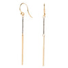 <!--ER760-->slinky bar earrings