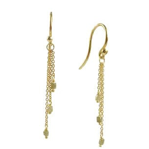 <!--ER740-->short tassel earrings