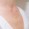 <!--NK902-->teardrop cluster necklace