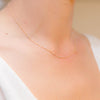 <!--NK776-->slinky random diamond necklace