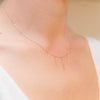 <!--NK905-->slinky gold shards necklace