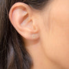 <!--ER767-->wee circle stud earrings